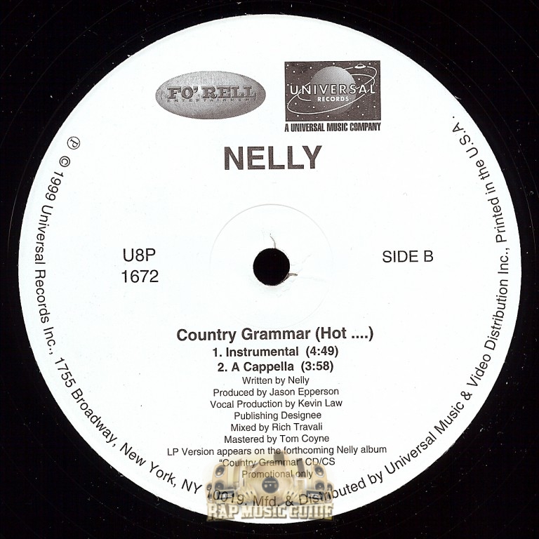 Nelly - Country Grammar (Hot...): Record | Rap Music Guide